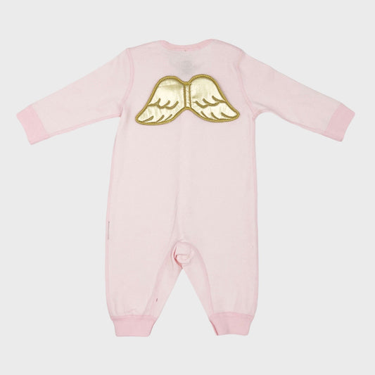 Angel Wings Babygrow Pink