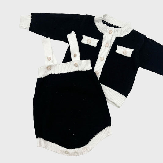 Baby Pearl Black 2 piece Set