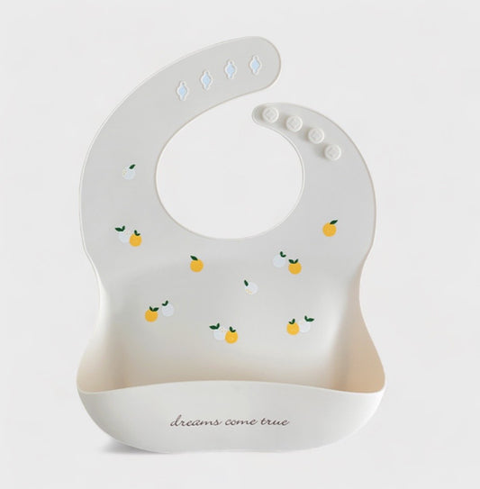 Oranges Silicone Baby Bib