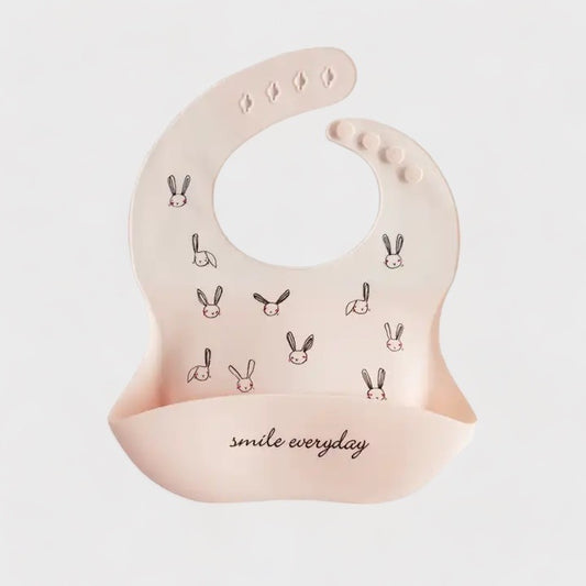 Bunny Silicone Baby Bib