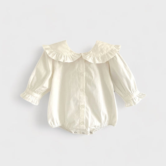 Frilly Cream Shortie