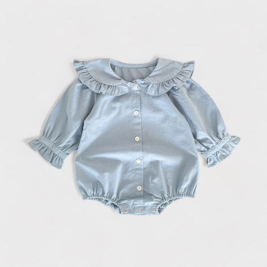 Frilly Blue Shortie