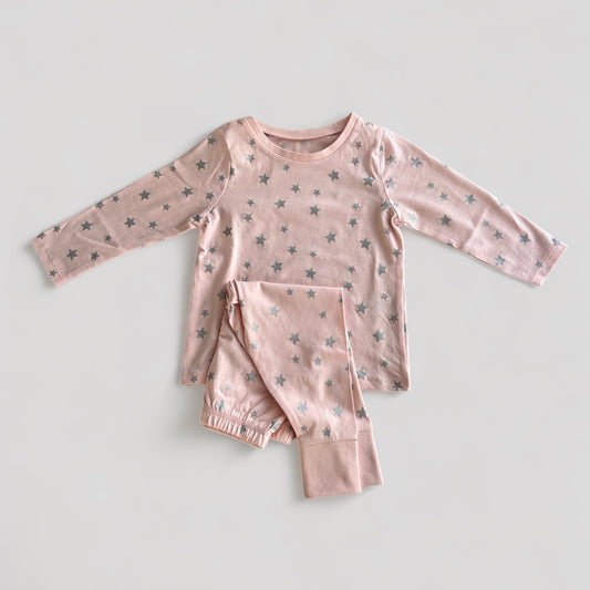 Pink Star Glitter Pajama